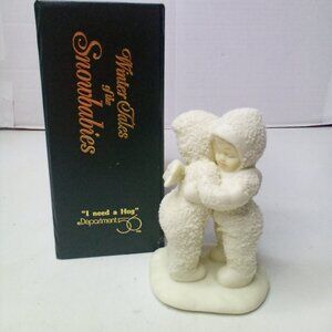 Department 56 Winter Tales Snowbabies I need A Hug Figurine Christmas